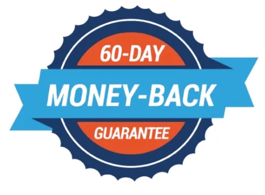60-Day Money-Back Guarantee badge